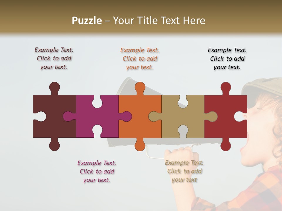 The Child Is Screaming PowerPoint Template