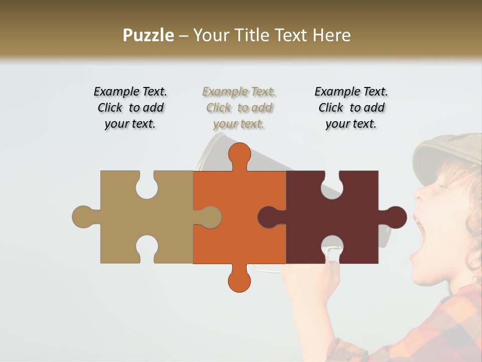 The Child Is Screaming PowerPoint Template