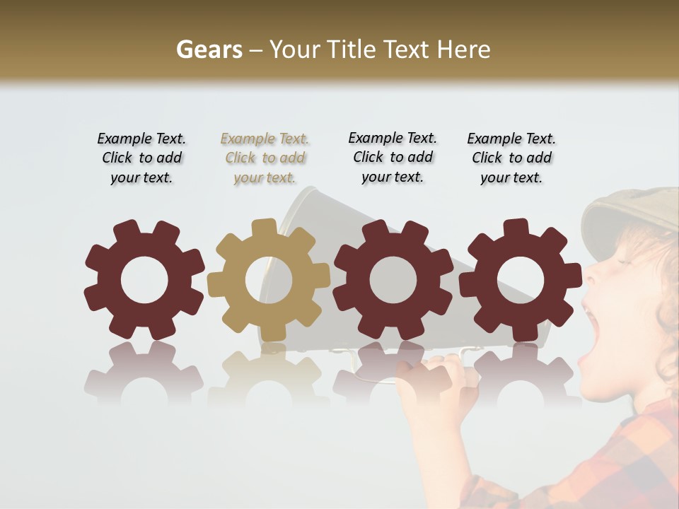 The Child Is Screaming PowerPoint Template