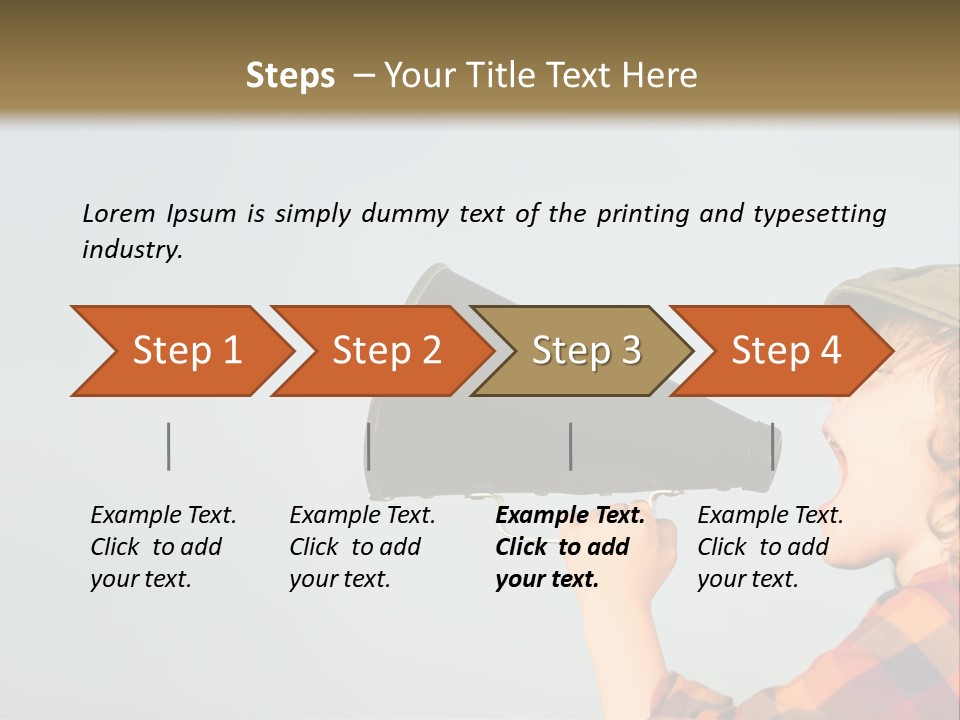 The Child Is Screaming PowerPoint Template