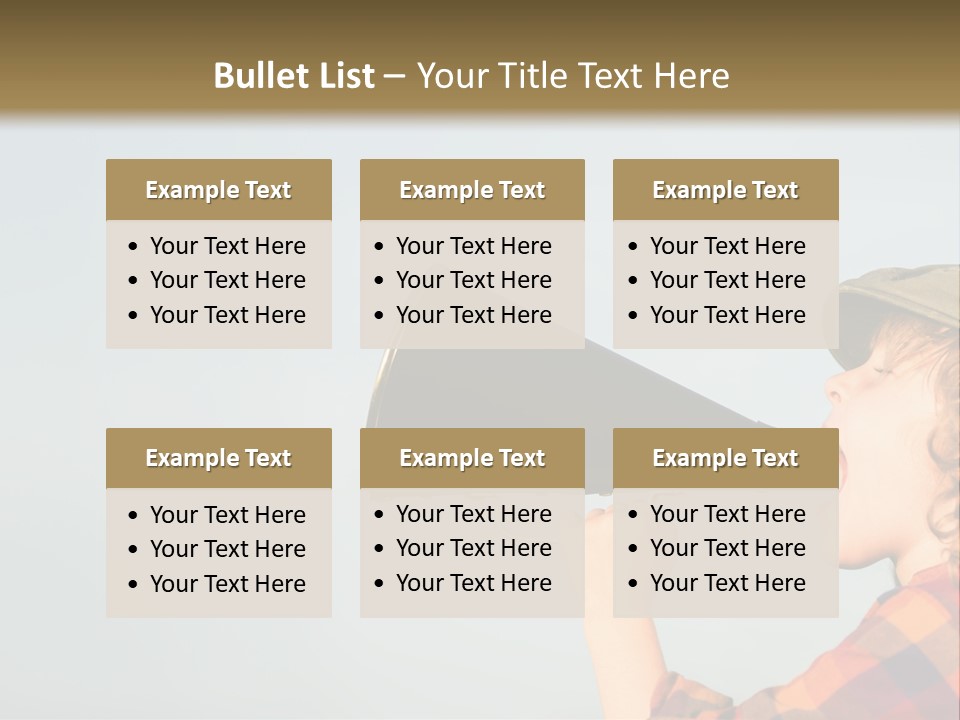 The Child Is Screaming PowerPoint Template