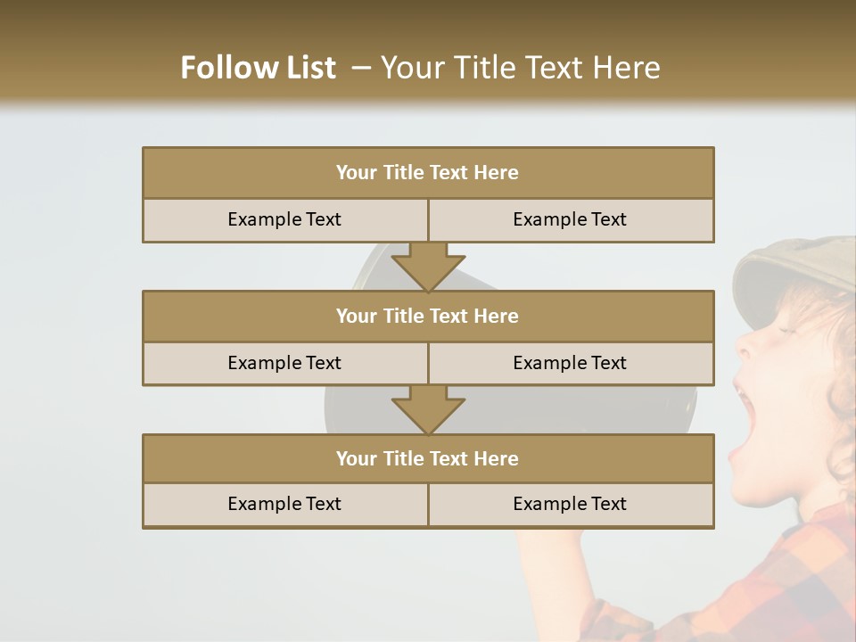 The Child Is Screaming PowerPoint Template