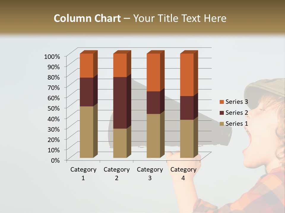The Child Is Screaming PowerPoint Template