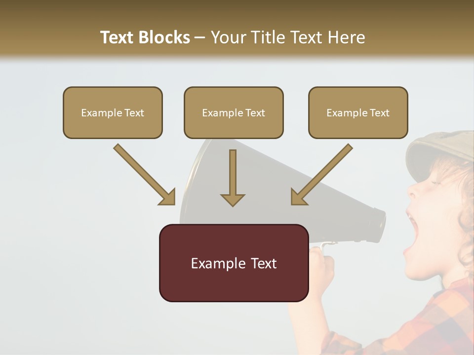 The Child Is Screaming PowerPoint Template