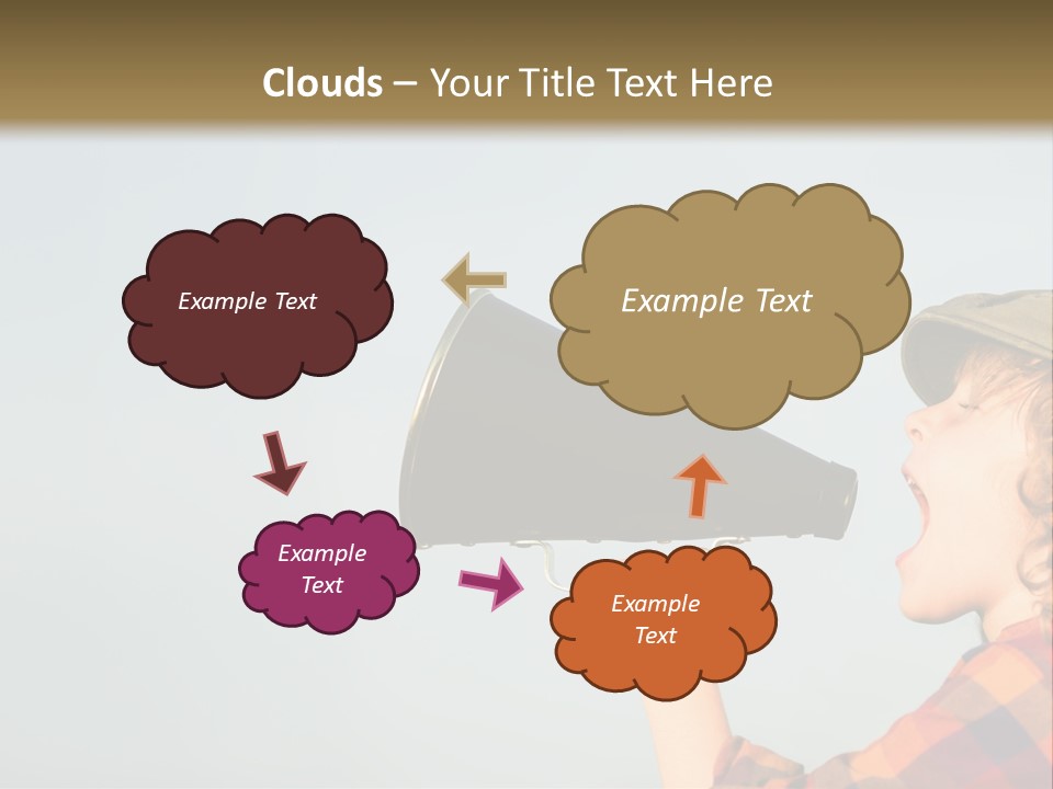 The Child Is Screaming PowerPoint Template