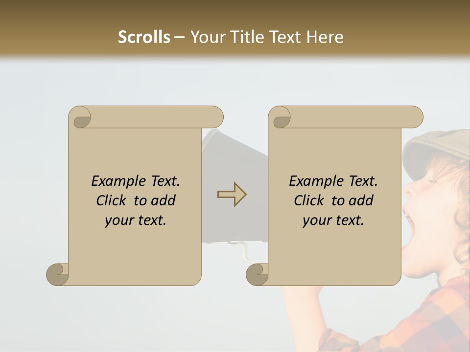 The Child Is Screaming PowerPoint Template