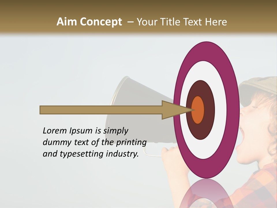 The Child Is Screaming PowerPoint Template