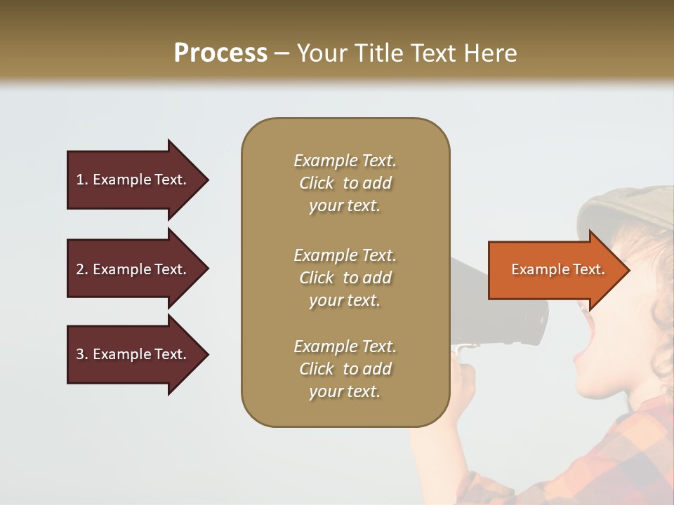 The Child Is Screaming PowerPoint Template