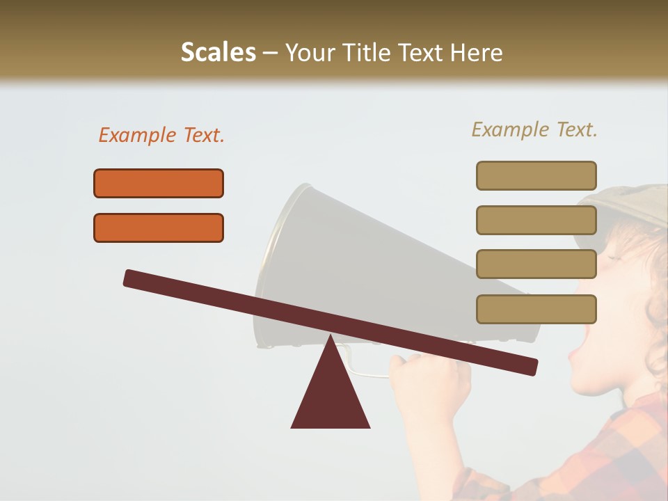 The Child Is Screaming PowerPoint Template