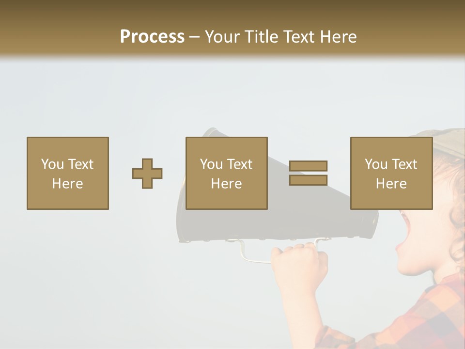 The Child Is Screaming PowerPoint Template