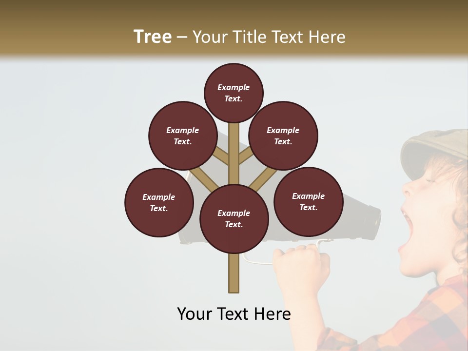 The Child Is Screaming PowerPoint Template