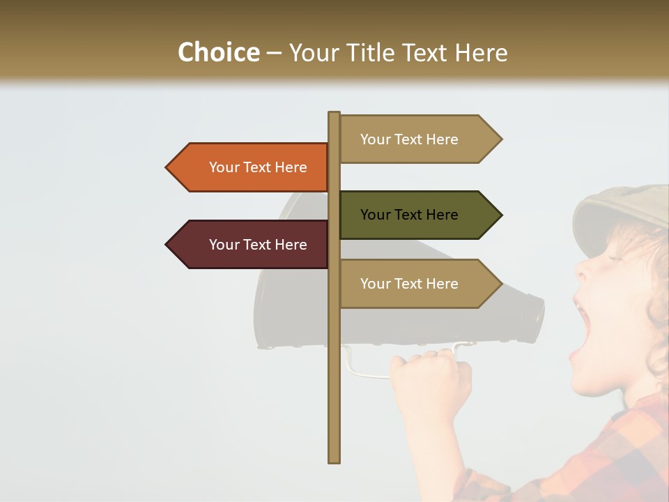 The Child Is Screaming PowerPoint Template
