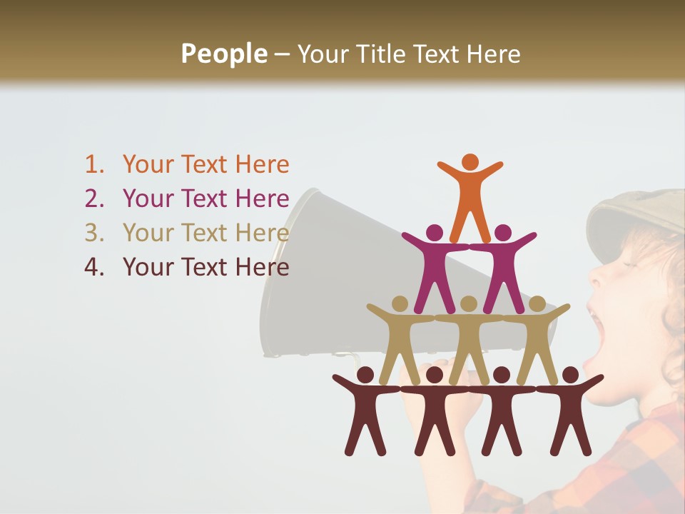 The Child Is Screaming PowerPoint Template