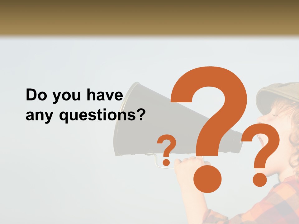 The Child Is Screaming PowerPoint Template