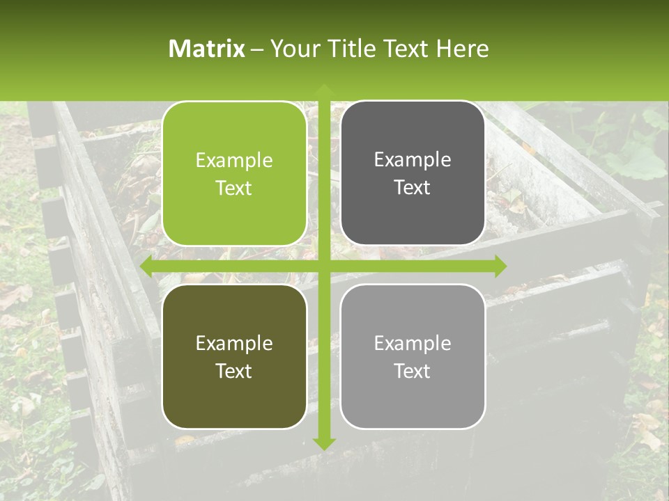 Compost Bin PowerPoint Template
