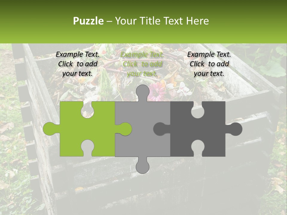 Compost Bin PowerPoint Template