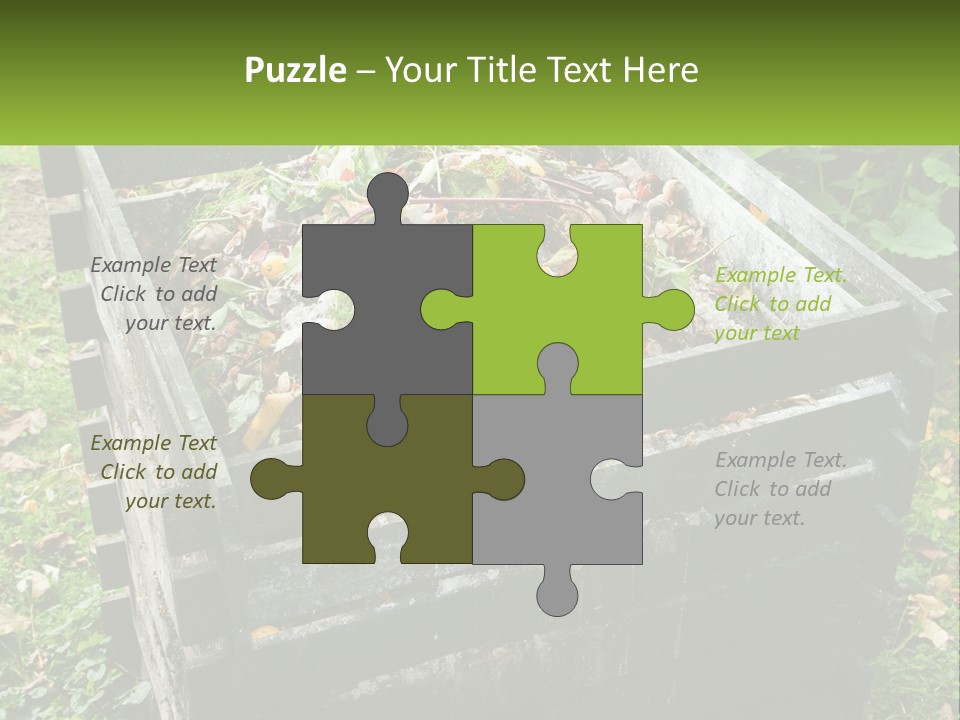 Compost Bin PowerPoint Template