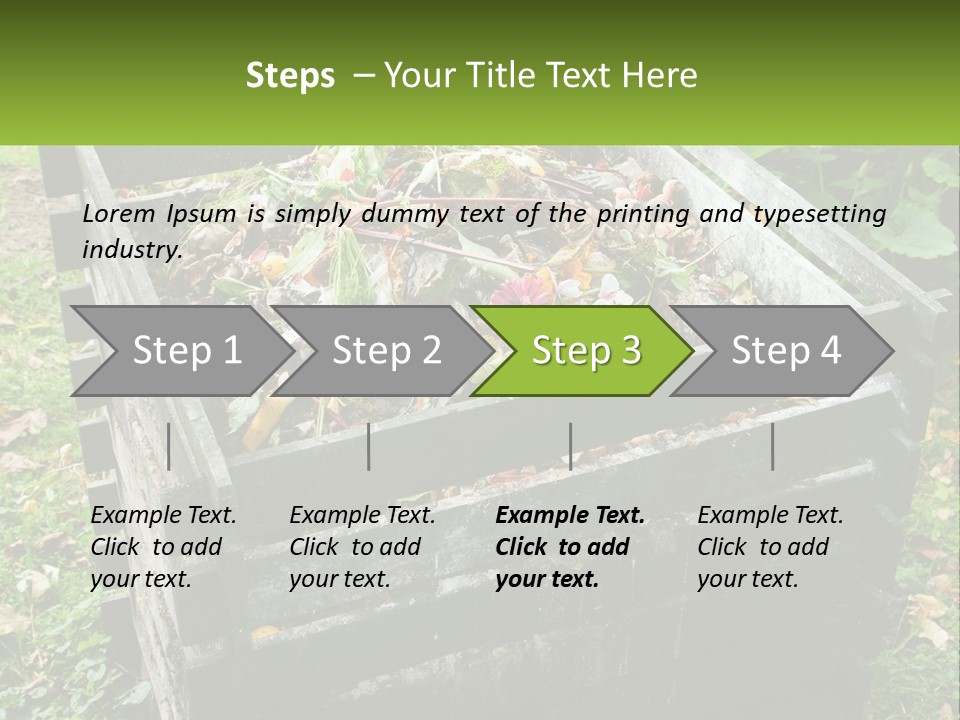 Compost Bin PowerPoint Template