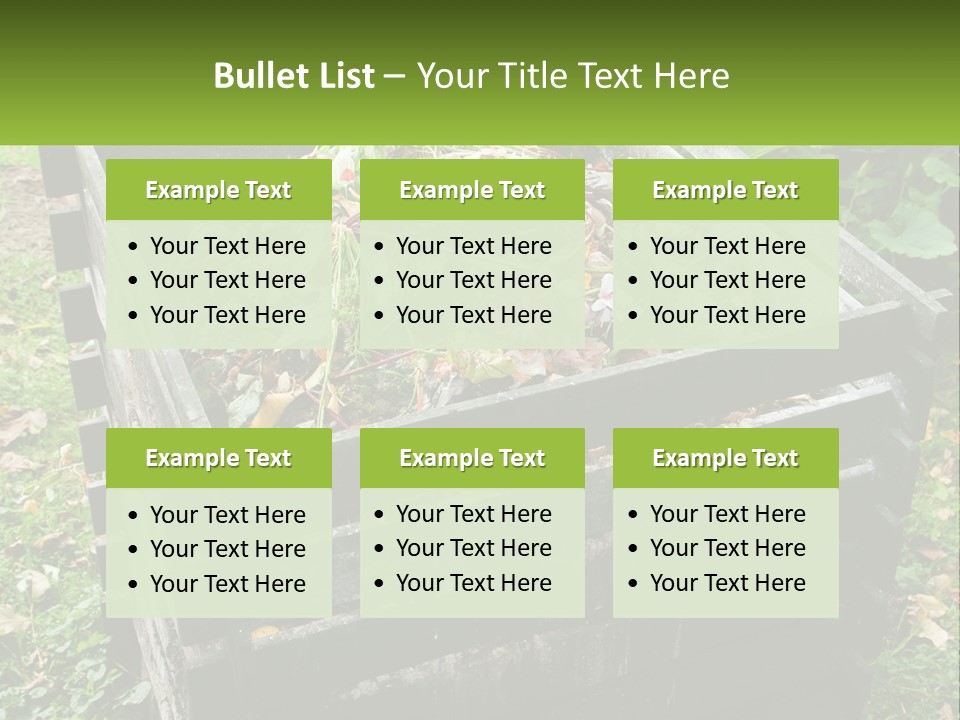 Compost Bin PowerPoint Template