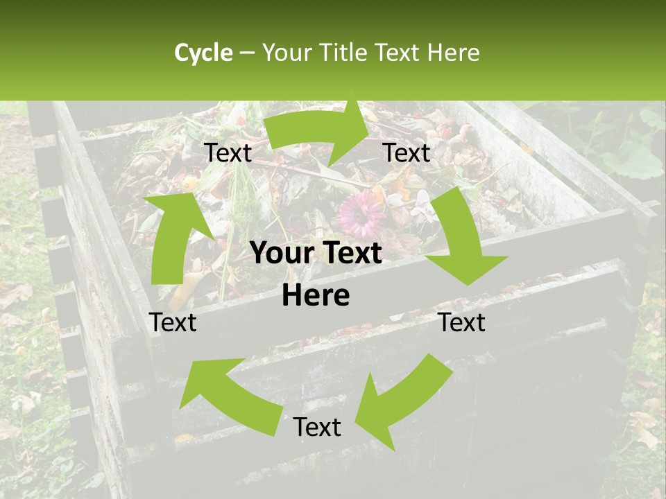Compost Bin PowerPoint Template
