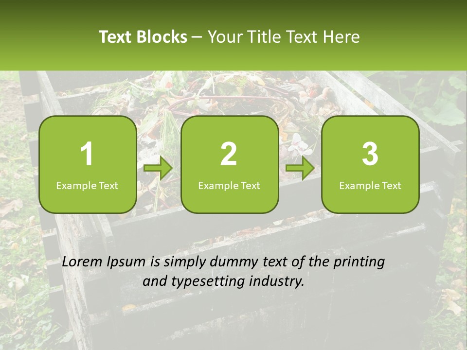 Compost Bin PowerPoint Template