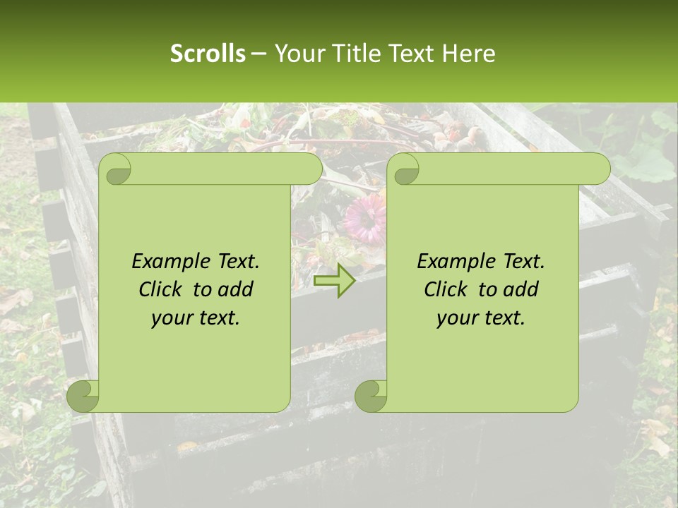 Compost Bin PowerPoint Template