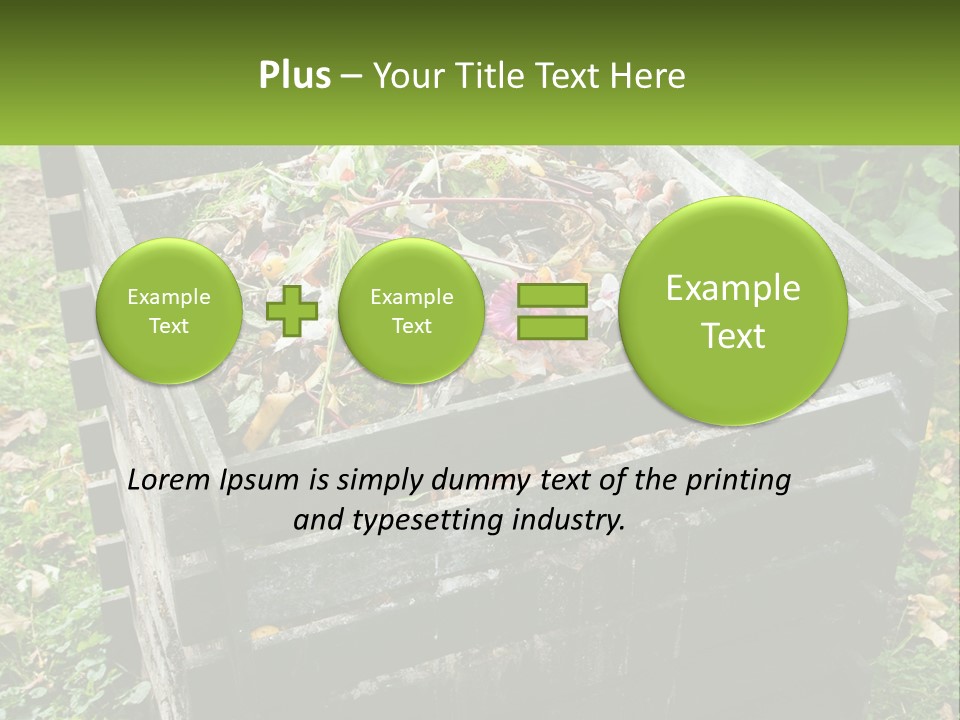 Compost Bin PowerPoint Template