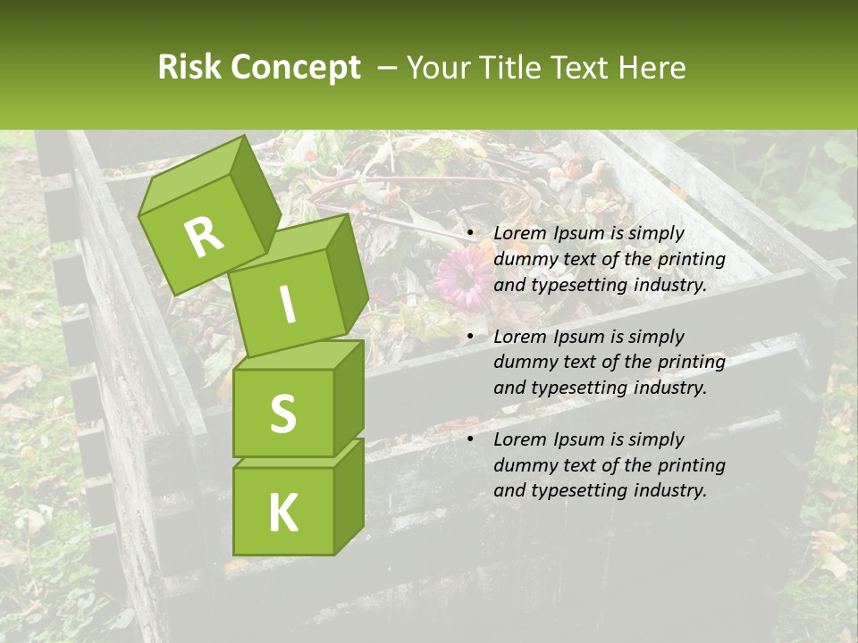 Compost Bin PowerPoint Template