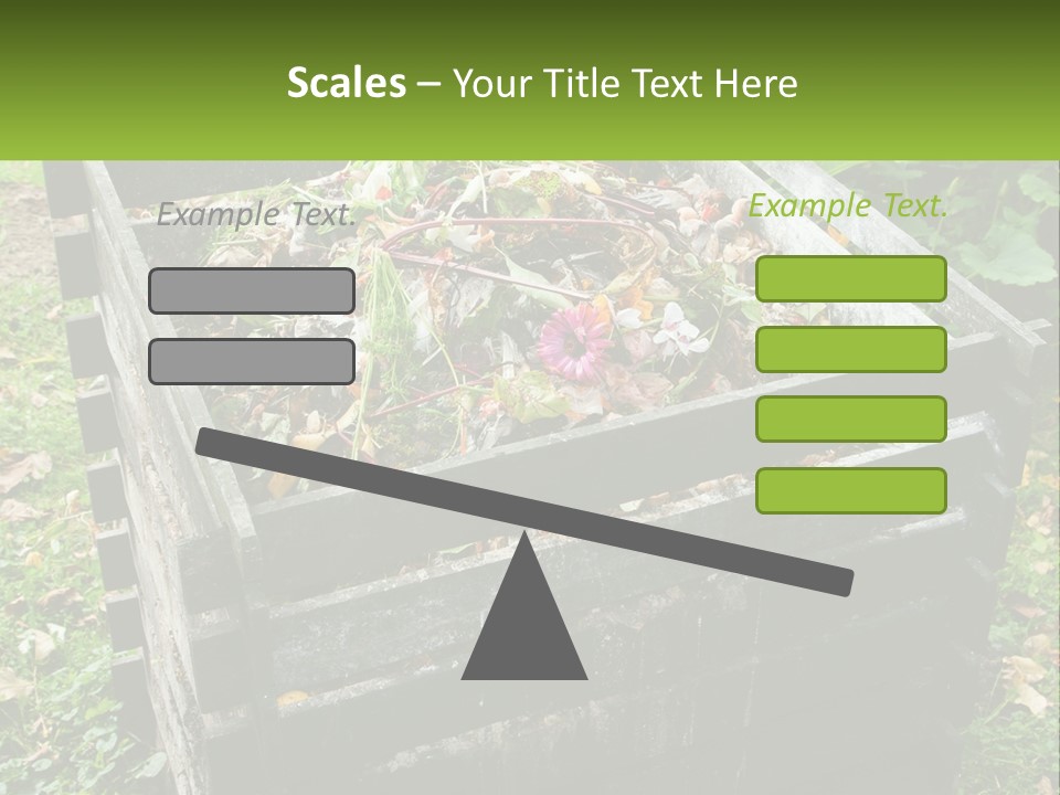 Compost Bin PowerPoint Template