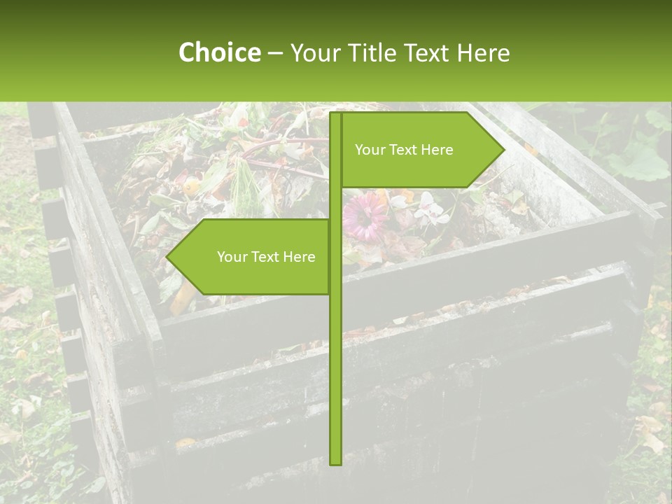 Compost Bin PowerPoint Template