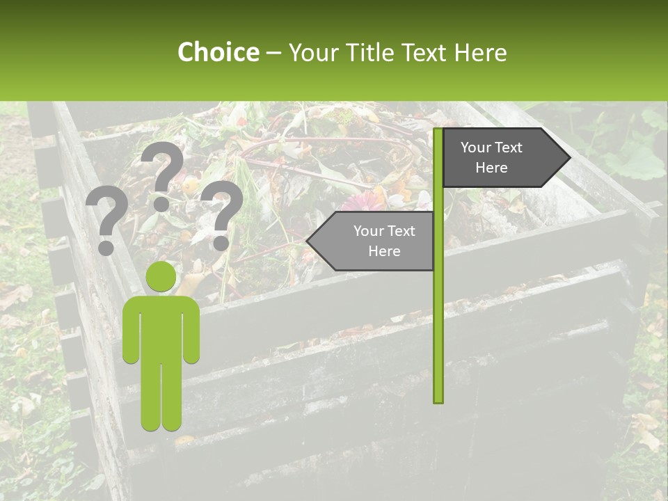 Compost Bin PowerPoint Template