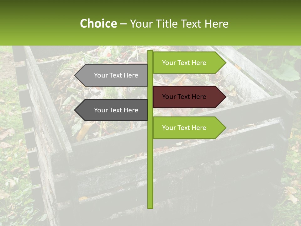 Compost Bin PowerPoint Template