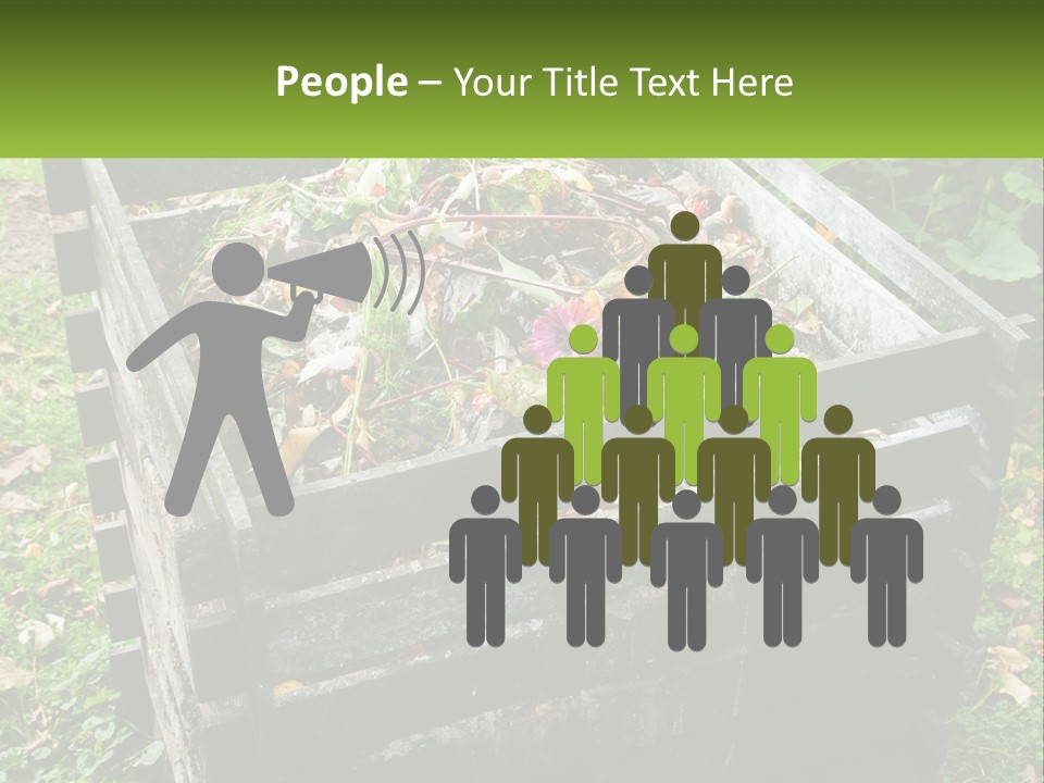 Compost Bin PowerPoint Template