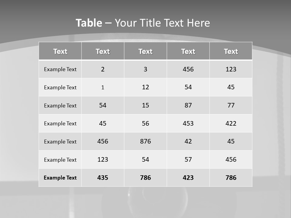 Athlete Lifts A Weight PowerPoint Template