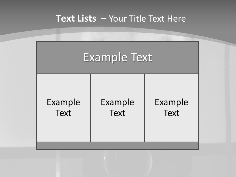 Athlete Lifts A Weight PowerPoint Template