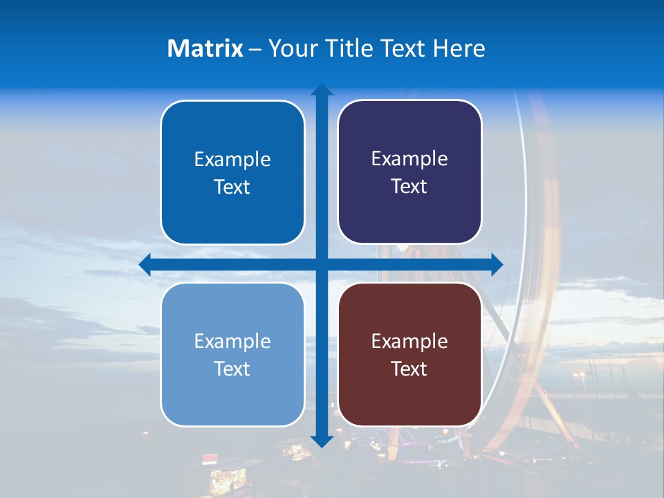 The Wheel Of Entertainment In Sydney PowerPoint Template