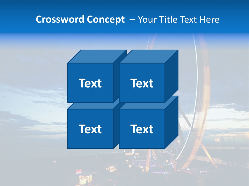 The Wheel Of Entertainment In Sydney PowerPoint Template