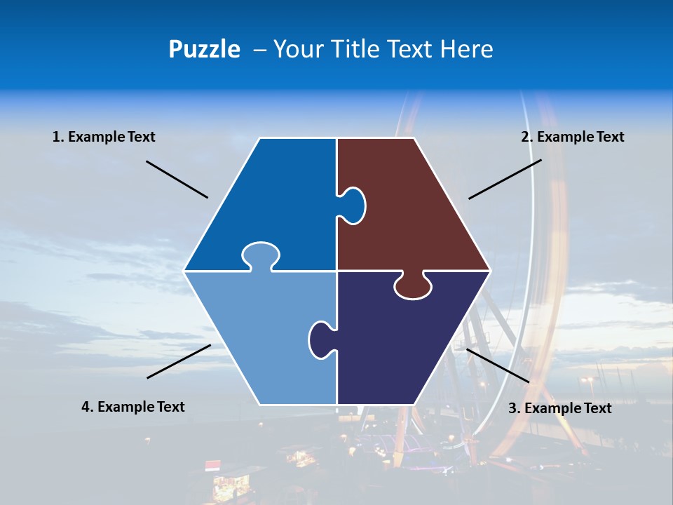 The Wheel Of Entertainment In Sydney PowerPoint Template