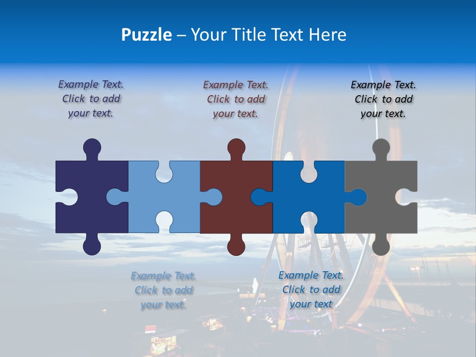 The Wheel Of Entertainment In Sydney PowerPoint Template