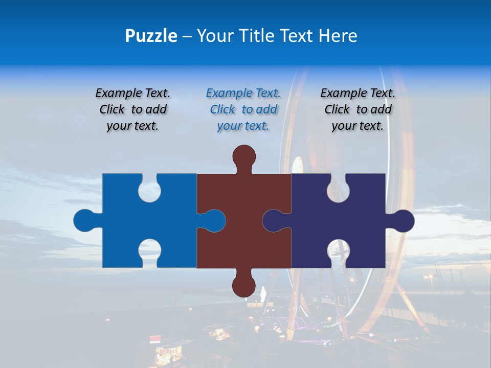 The Wheel Of Entertainment In Sydney PowerPoint Template