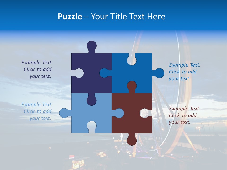The Wheel Of Entertainment In Sydney PowerPoint Template