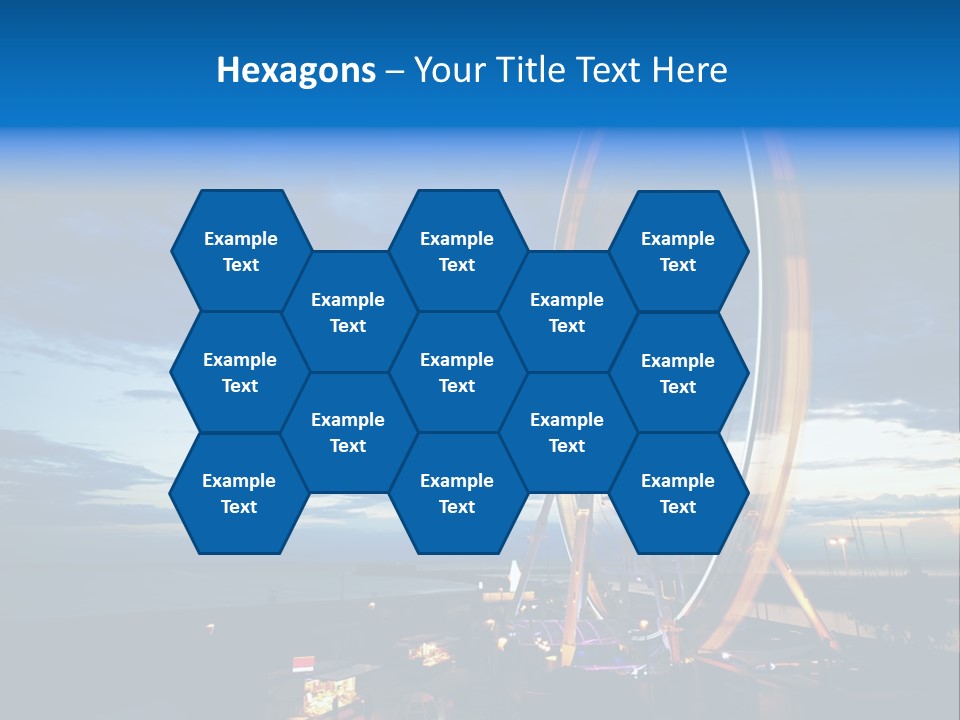 The Wheel Of Entertainment In Sydney PowerPoint Template