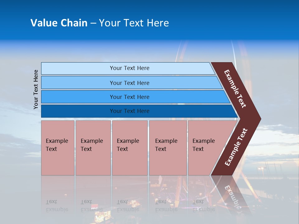 The Wheel Of Entertainment In Sydney PowerPoint Template