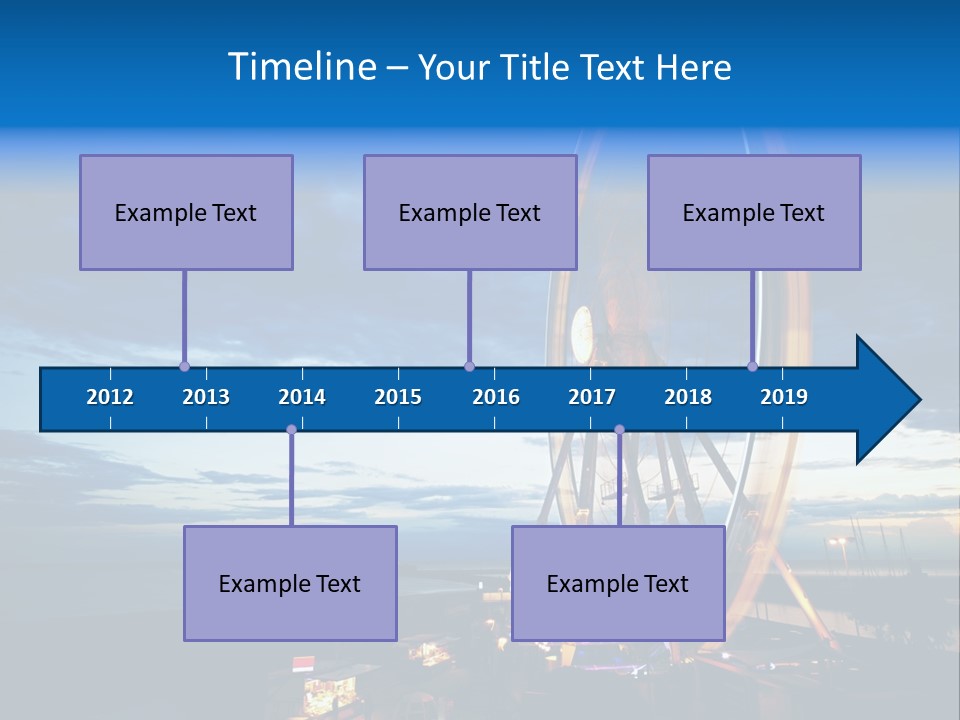 The Wheel Of Entertainment In Sydney PowerPoint Template