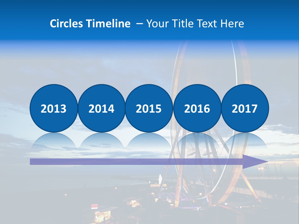 The Wheel Of Entertainment In Sydney PowerPoint Template