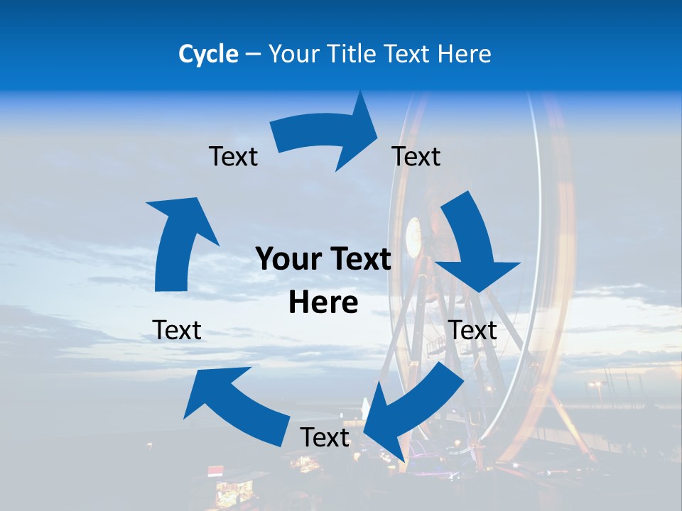 The Wheel Of Entertainment In Sydney PowerPoint Template