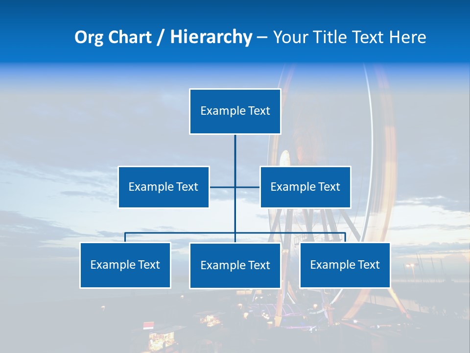 The Wheel Of Entertainment In Sydney PowerPoint Template