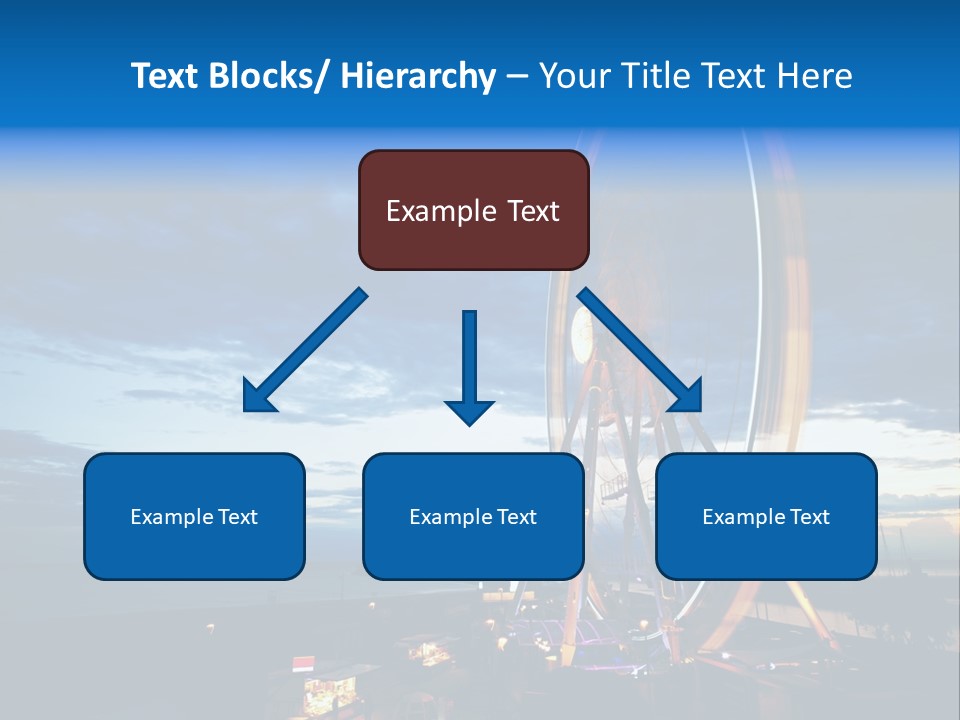 The Wheel Of Entertainment In Sydney PowerPoint Template