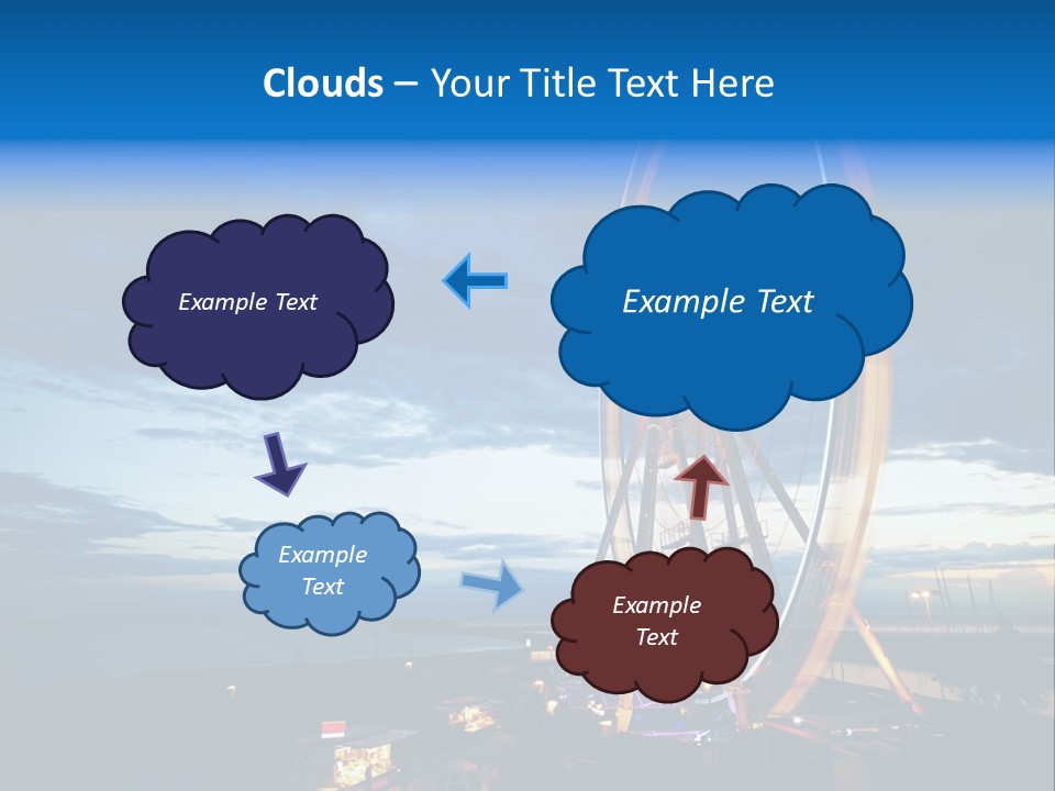 The Wheel Of Entertainment In Sydney PowerPoint Template