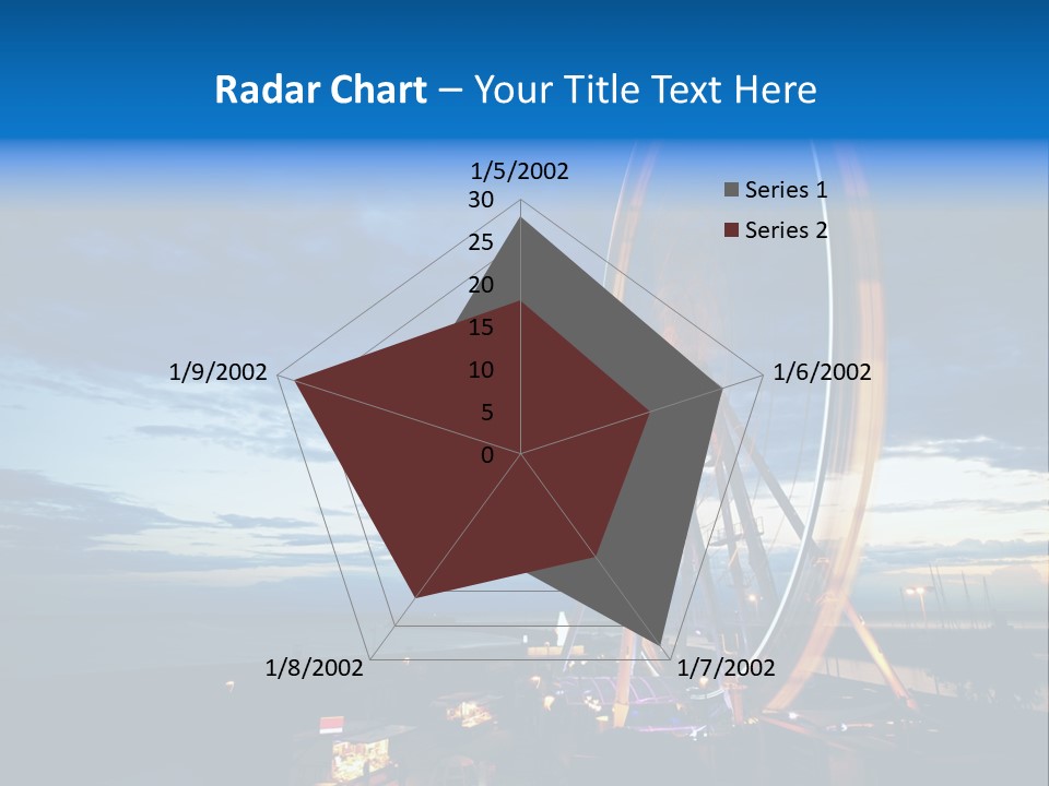 The Wheel Of Entertainment In Sydney PowerPoint Template